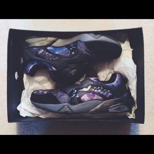 Puma x Bathing Ape disc blaze shoes